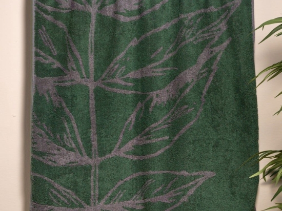 Πετσέτα Jayda 02 Dark Green Kentia Χεριών 30x50cm 100% Βαμβάκι