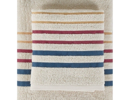 Πετσέτες Julia 12 (Σετ 2τμχ) Beige Kentia Σετ Πετσέτες 70x140cm 100% Βαμβάκι