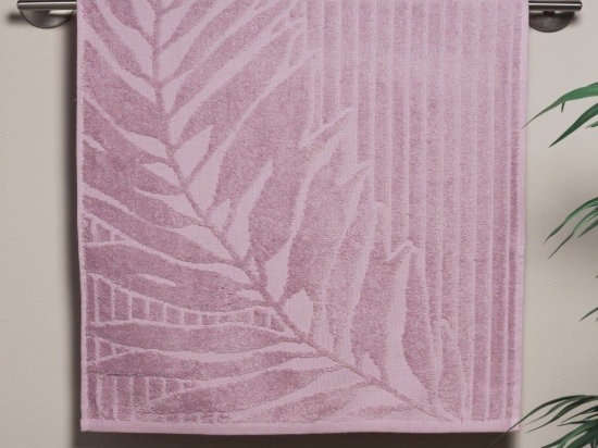 Πετσέτα Pianta 35 Lila Kentia Χεριών 30x50cm 100% Βαμβάκι