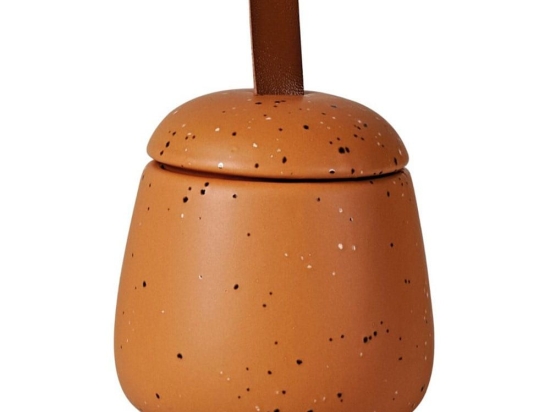 Θήκη Για Βαμβάκι Με Καπάκι Spirit A 233 Terracotta Kentia Κεραμικό