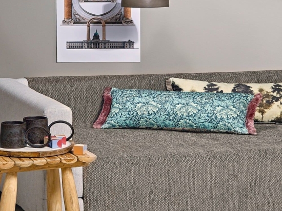 Ριχτάρι Kanon 04 Light Brown Kentia Πολυθρόνα 170x180cm Chenille,Βαμβάκι,Polyester