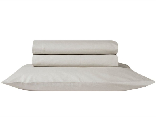 Σεντόνι Essential 26 Ecru Kentia Μονό 160x270cm 100% Πενιέ Βαμβάκι
