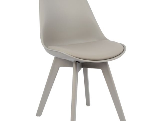ΚΑΡΕΚΛΑ VEGAS HM0033.40 ΠΟΛΥΠΡΟΠΥΛΕΝΙΟΥ-PU-ΓΚΡΙ 48x56x82 εκ.