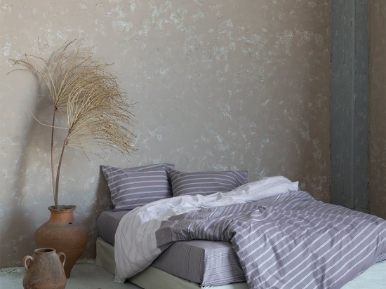 Κουβερλί Verano Grey Nima Υπέρδιπλο 220x240cm 100% Βαμβάκι