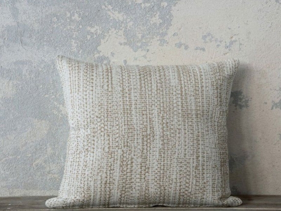 Μαξιλάρι Διακοσμητικό (Με Γέμιση) Sombre Beige Nima 40Χ40 45x45cm Βαμβάκι-Πολυέστερ