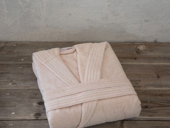 Μπουρνούζι Zen Με Κουκούλα Light Pink Nima