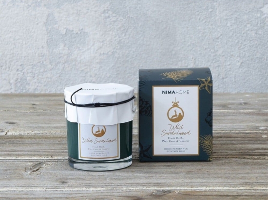 Αρωματικό Κερί 160gr - Wild Sandalwood Nima Παραφίνη
