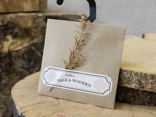 Αρωματικό Ντουλάπας 10gr - Sage & Wooden Nima Χαρτί