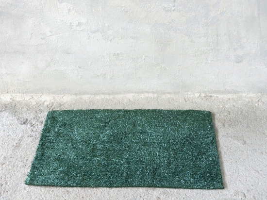 Πατάκι Μπάνιου Homey Green Nima 70 x 110 Βαμβάκι-Πολυέστερ