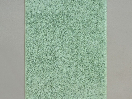 Πατάκι Μπάνιου Homey Greenery Nima 50X80cm Βαμβάκι-Πολυέστερ