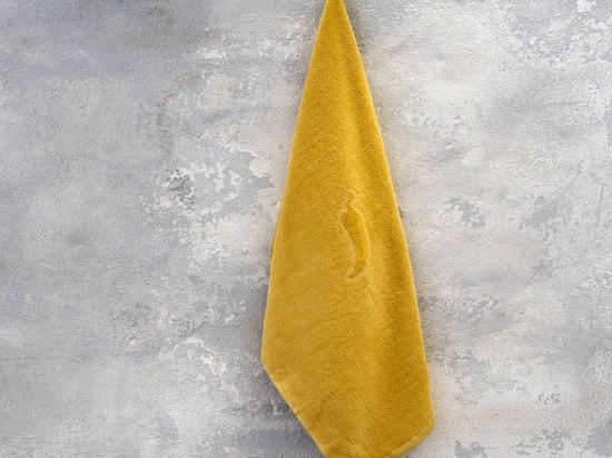 Πετσέτα Κουζίνας Peppers Mustard Beige Nima 100% Βαμβάκι
