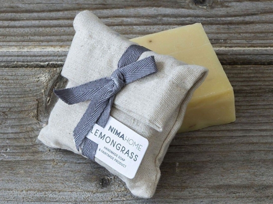 Σαπούνι Χειροποίητο Noir 100g Lemongrass Nima