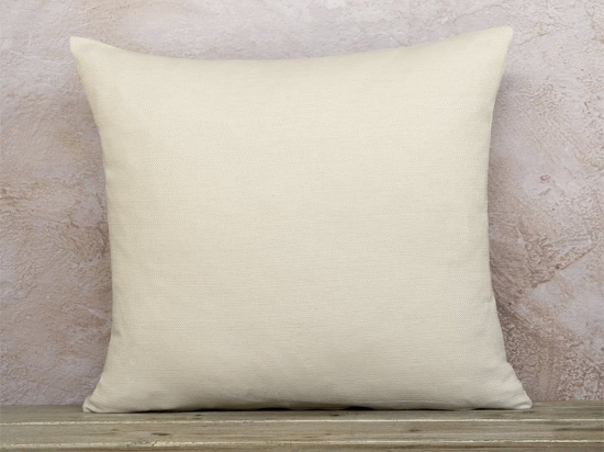 Μαξιλάρι Διακοσμητικό (Με Γέμιση) Kampo Beige Nima 45X45 Βαμβάκι-Πολυέστερ