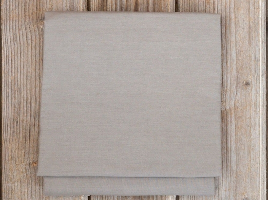 Σεντόνι Unicolors Με Λάστιχο Taupe Brown Nima Μονό 100x232cm 100% Βαμβάκι