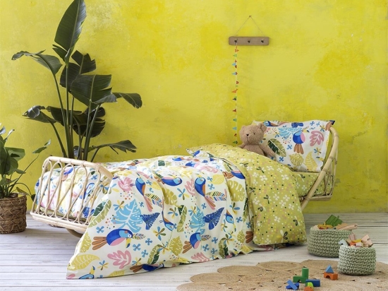 Σεντόνια Παιδικά Timo (Σετ 3τμχ) Multi Nima Μονό 170x255cm 100% Βαμβάκι
