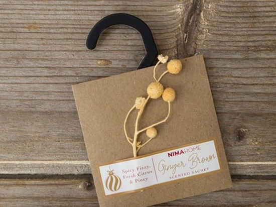 Αρωματικό Ντουλάπας Ginger Brown 10gr Nima