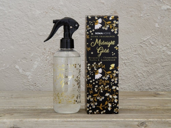 Αρωματικό Σπρέι Midnight Gold 240ml Nima