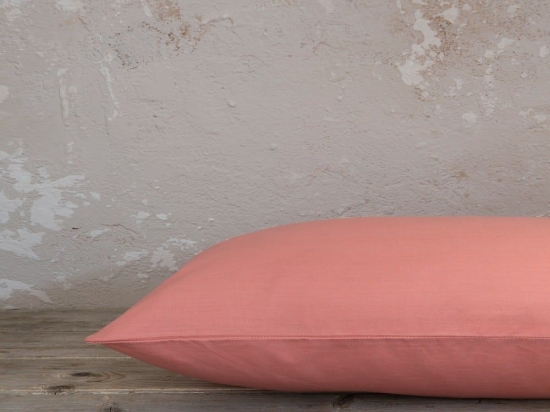 Μαξιλαροθήκες Unicolors (Σετ 2τμχ) Warm Terracotta Nima 52X72 100% Βαμβάκι