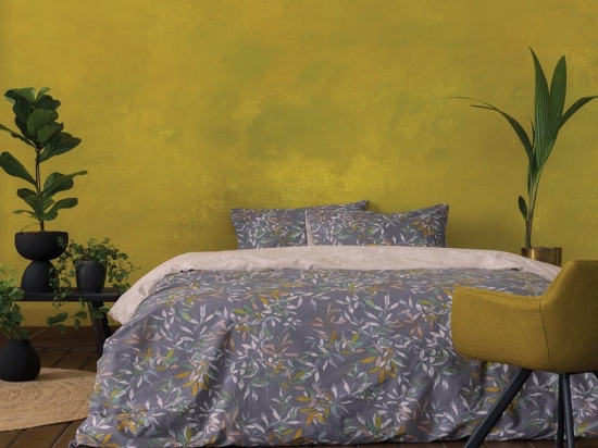 Παπλωματοθήκη Shades (Σετ 2τμχ) Grey Nima Μονό 160x240cm 100% Βαμβάκι