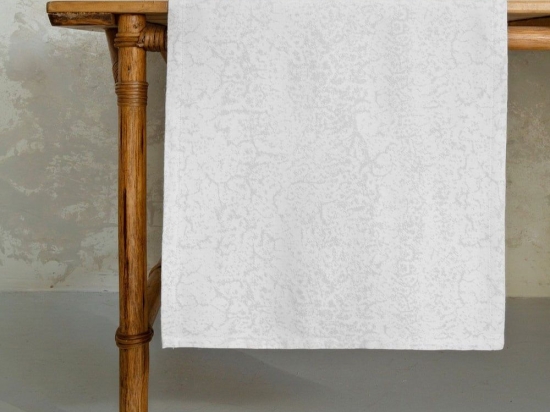 Runner Piel Off White Nima 50Χ165 50x165cm Viscose-Πολυέστερ