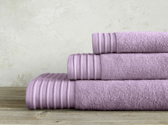 Πετσέτα Feel Fresh Pale Mauve Nima Σώματος 90x145cm 100% Βαμβάκι