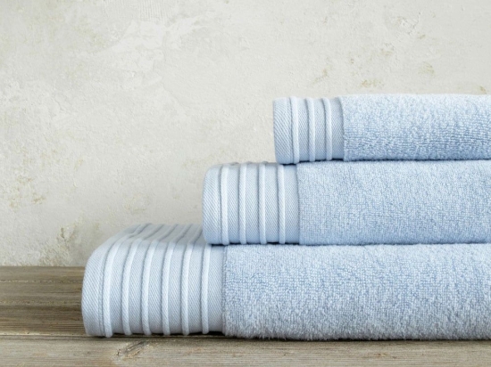 Πετσέτα Feel Fresh Soft Blue Nima Προσώπου 50x100cm 100% Βαμβάκι