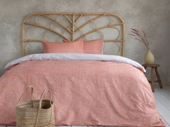 Σεντόνια Facile (Σετ 4τμχ) Coral Nima Διπλό 220x260cm 100% Βαμβάκι