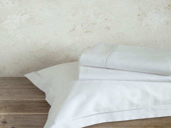 Σεντόνια Forever (Σετ 4τμχ) White Nima Υπέρδιπλo 240x270cm 100% Βαμβακοσατέν