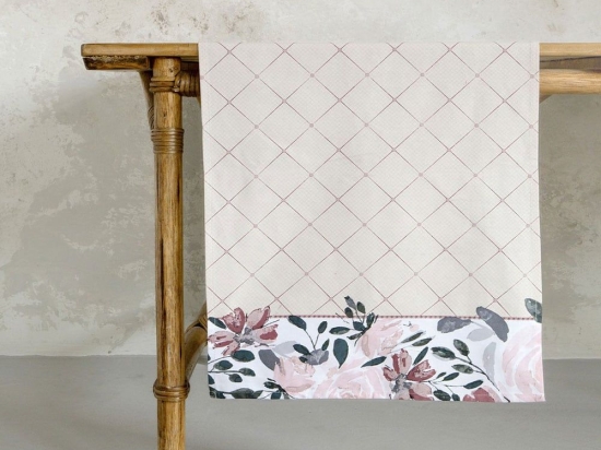 Runner Selina Salmon Nima 48Χ150 48x150cm 100% Βαμβάκι