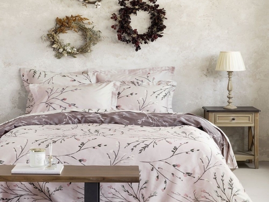Παπλωματοθήκη Divina (Σετ 3τμχ) Somon Nima King Size 240x260cm 100% Βαμβακοσατέν