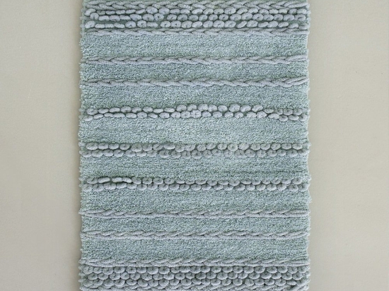 Πατάκι Μπάνιου Aster Sage Green Nima 50X80cm 100% Βαμβάκι