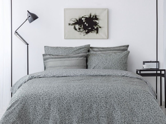 Σεντόνια Hilly Με Λάστιχο (Σετ 3τμχ) Dark Mint Nima Μονό 100x232cm 100% Βαμβάκι