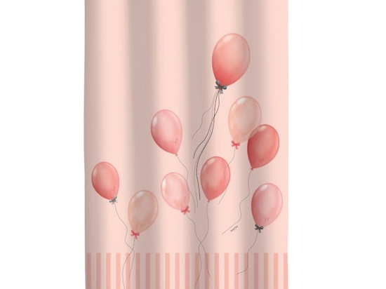 Κουρτίνα Παιδική Drift Pink Saint Clair 160x240 cm Πολυέστερ