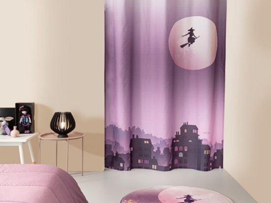 Κουρτίνα Παιδική Spell Purple Saint Clair 160x240 cm 160x240cm Microfiber
