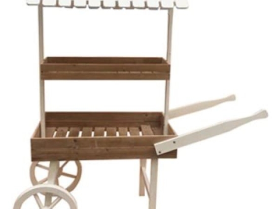 Vekrakis Καρότσι Διακοσμητικό Ξύλινο 132Χ50Χ150 cm