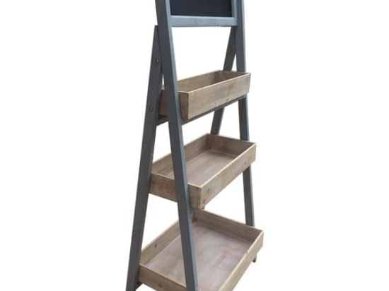 Σταντ Ξύλινο με Μαυροπίνακα 52Χ38Χ119 cm