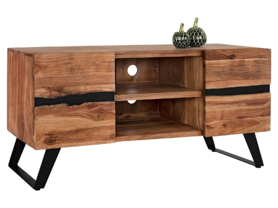 ΕΠΙΠΛΟ TV ALICIA ΜΑΣΙΦ ΞΥΛΟ ΑΚΑΚΙΑΣ ΦΥΣΙΚΟ 130X43,5X66,5Yεκ.HM8174