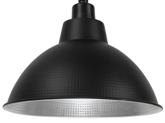 Φωτιστικό Οροφής Louve Black 01176 GloboStar Μέταλλο