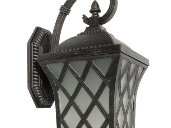 Φωτιστικό Τοίχου-Απλίκα Lelia 01251 Bronze GloboStar Μέταλλο