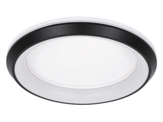 Φωτιστικό Οροφής - Πλαφονιέρα Melina 61040 Led 55W Φ48cm Black GloboStar Πλαστικό