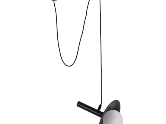Φωτιστικό Οροφής Celest 00789 Ανάρτηση 1xG9 Φ20x26,5cm Black GloboStar
