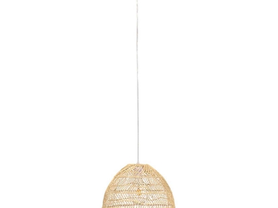Φωτιστικό Οροφής Malibu 00973 1xΕ27 Φ40x35cm Beige GloboStar