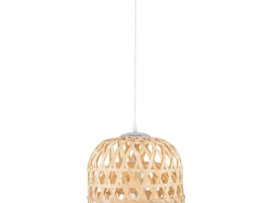 Φωτιστικό Οροφής Mangea 00715 1xΕ27 Φ35x32cm Brown GloboStar