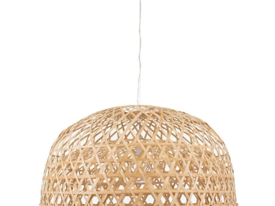 Φωτιστικό Οροφής Mangea 00717 1xΕ27 Φ100x59cm Brown GloboStar