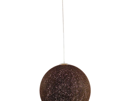 Φωτιστικό Οροφής Oceana 01362 1xΕ27 Φ60x60cm Brown GloboStar