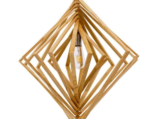 Φωτιστικό Οροφής Octave 01431 1xΕ27 64x64x66cm Beige GloboStar