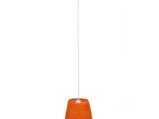 Φωτιστικό Οροφής Playroom 00997 1xΕ27 Φ32x27cm Orange GloboStar