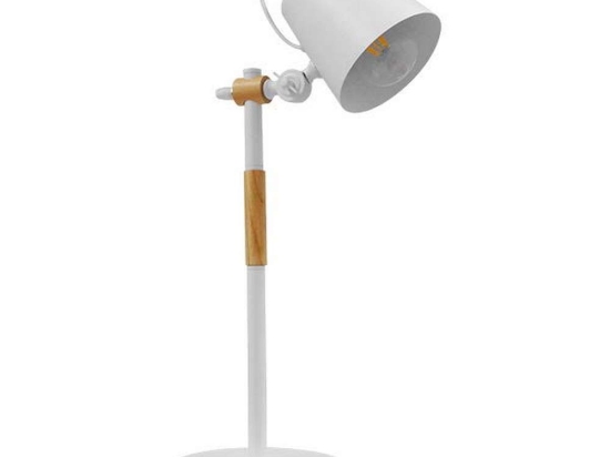 Φωτιστικό Επιτραπέζιο Verity 01440 1xE27 Φ13x56cm White GloboStar