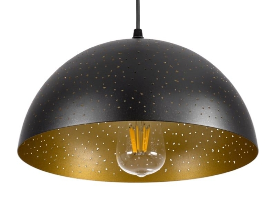 Φωτιστικό Οροφής 01301 Solana 30x15cm Black GloboStar