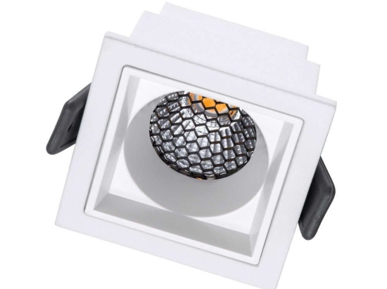 Φωτιστικό Οροφής - Σποτ Χωνευτό Pluto-S 60267 7W Led 6,4x6,4x4,9cm White GloboStar